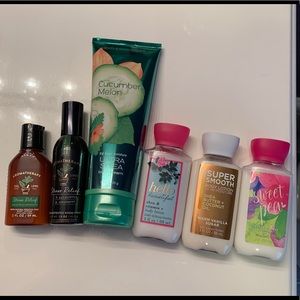Bath & Body Works lotions & room spray